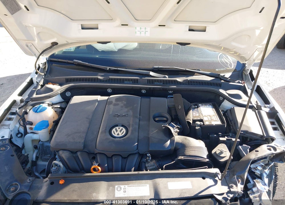 2012 VOLKSWAGEN JETTA 2.5L SE VIN: 3VWDP7AJ5CM406951
