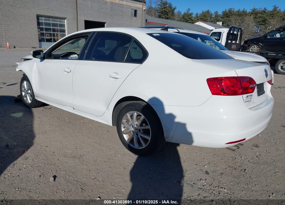 2012 VOLKSWAGEN JETTA 2.5L SE VIN: 3VWDP7AJ5CM406951