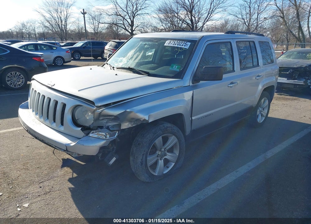 2014 JEEP PATRIOT VIN: 1C4NJRFB6ED626412