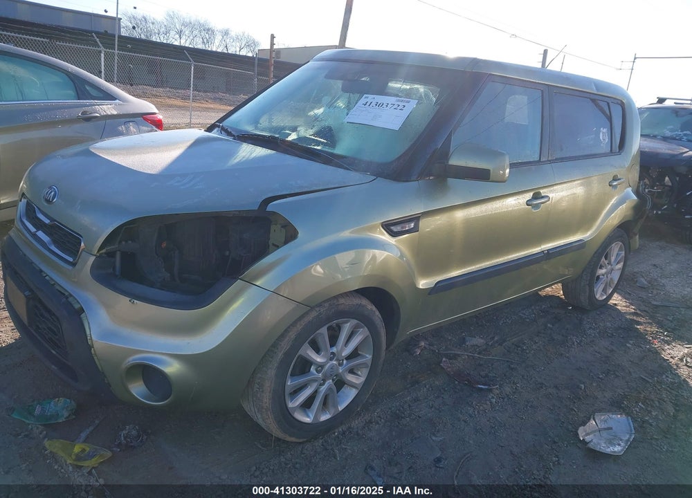 2013 KIA SOUL VIN: KNDJT2A5XD7627500