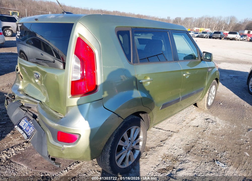 2013 KIA SOUL VIN: KNDJT2A5XD7627500