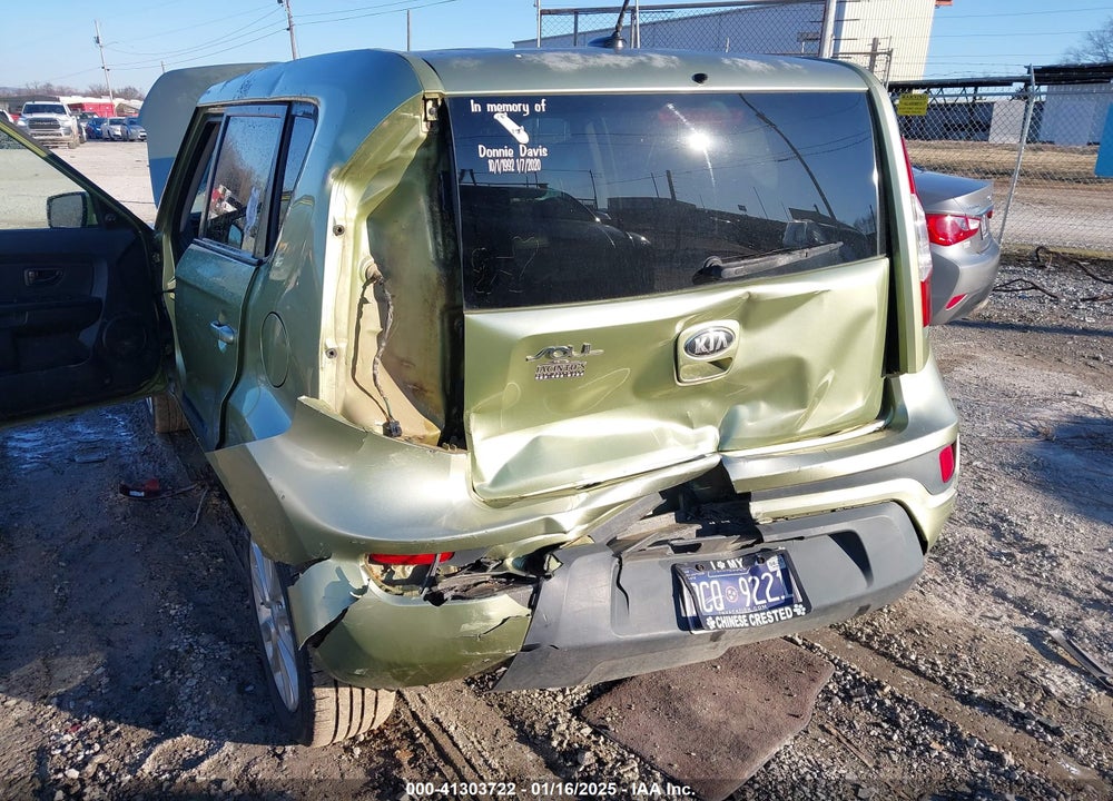 2013 KIA SOUL VIN: KNDJT2A5XD7627500
