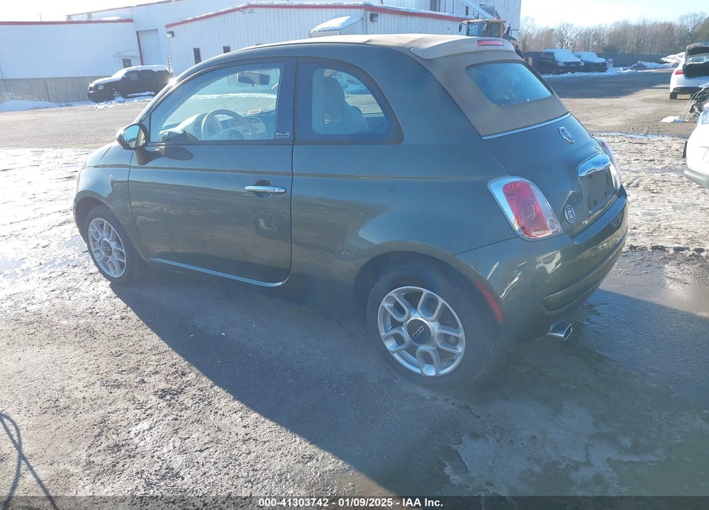 2012 FIAT 500C POP VIN: 3C3CFFDR6CT269638