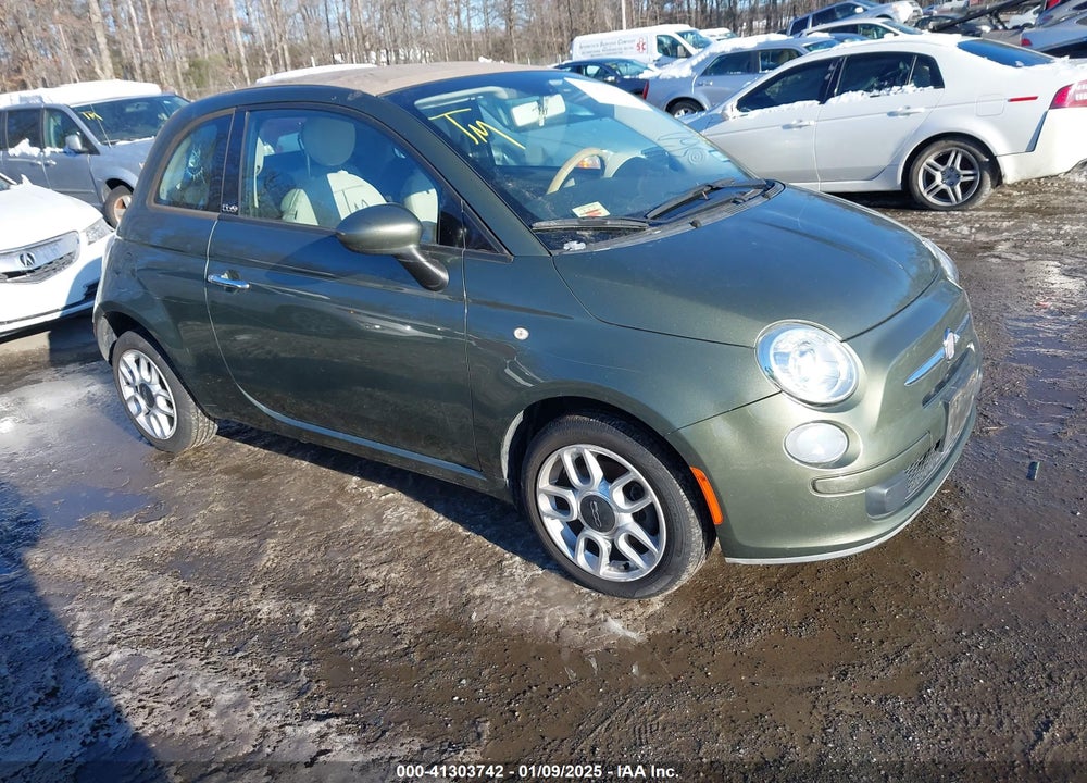 2012 FIAT 500C POP VIN: 3C3CFFDR6CT269638