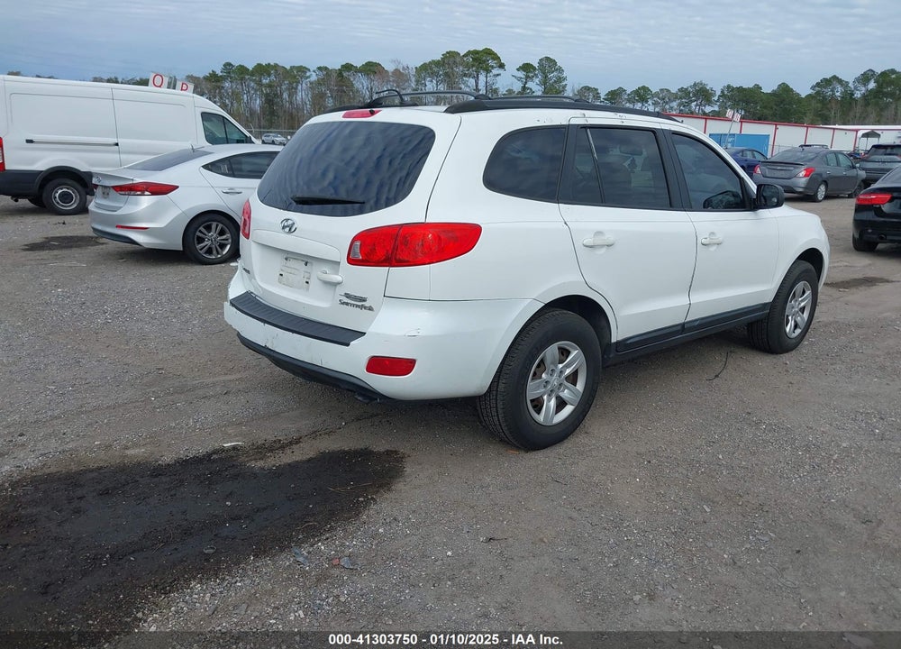 2009 HYUNDAI SANTA FE GLS VIN: 5NMSG13D09H312230