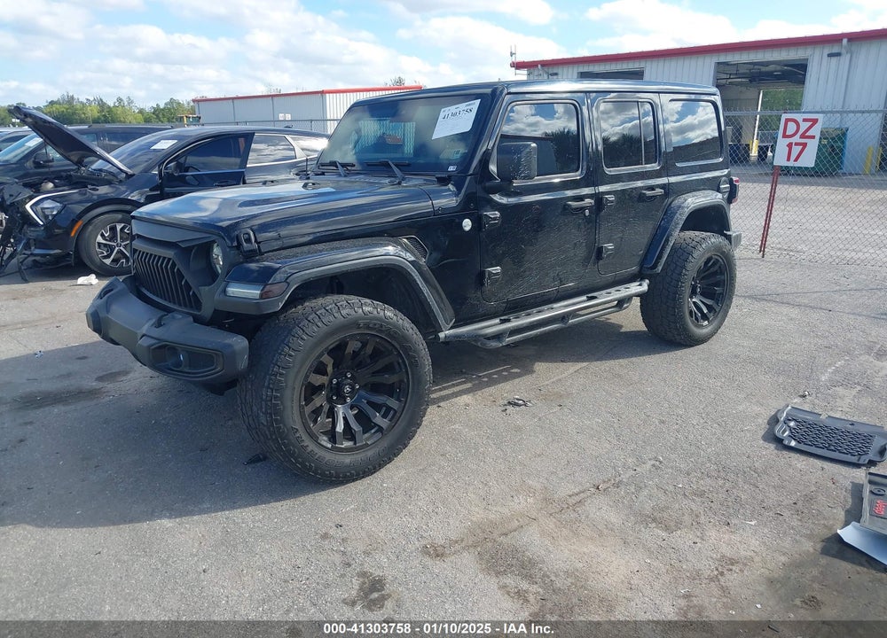 2020 JEEP WRANGLER UNLIMITED SAHARA 4X4 VIN: 1C4HJXENXLW167223