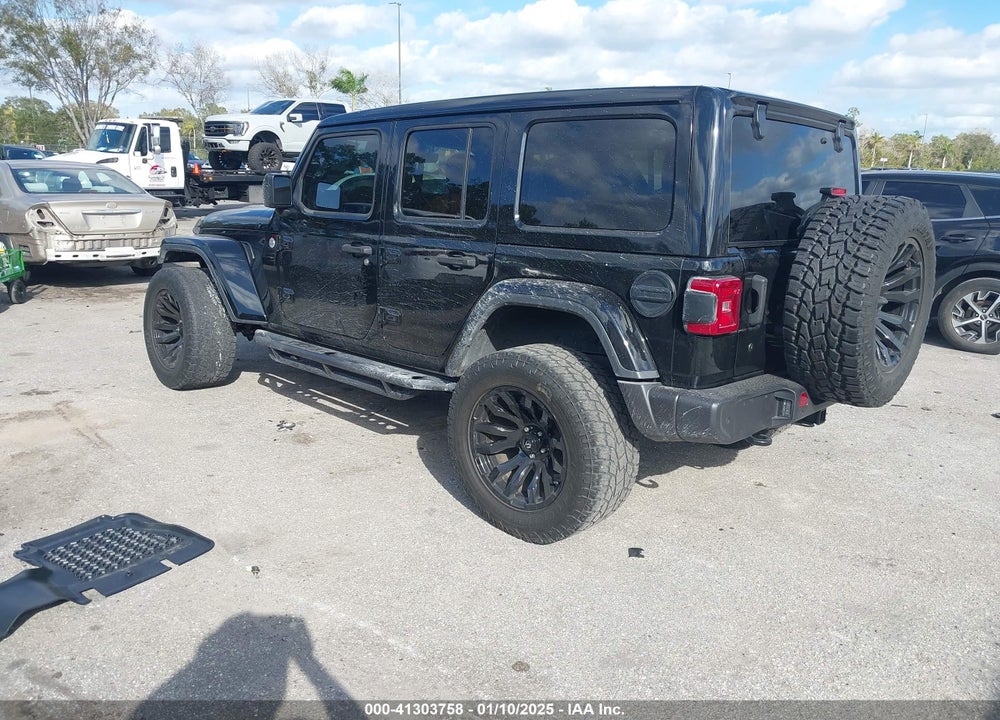 2020 JEEP WRANGLER UNLIMITED SAHARA 4X4 VIN: 1C4HJXENXLW167223