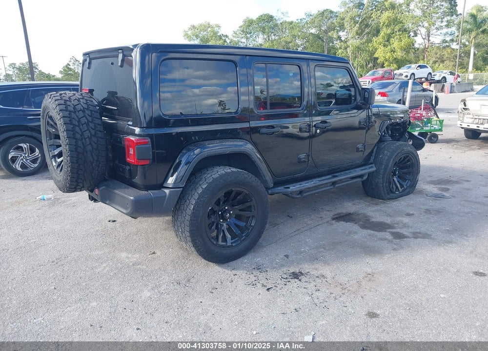 2020 JEEP WRANGLER UNLIMITED SAHARA 4X4 VIN: 1C4HJXENXLW167223