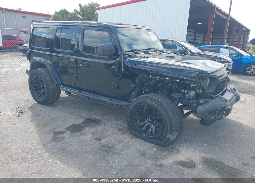 2020 JEEP WRANGLER UNLIMITED SAHARA 4X4 VIN: 1C4HJXENXLW167223