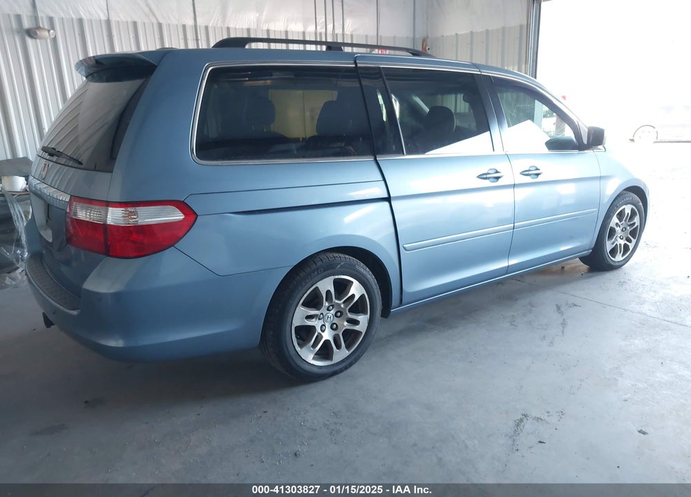 2006 HONDA ODYSSEY TOURING VIN: 5FNRL38886B090955