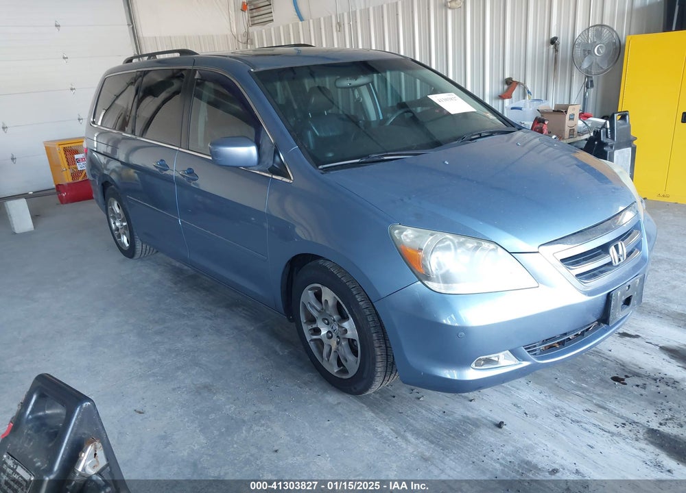 2006 HONDA ODYSSEY TOURING VIN: 5FNRL38886B090955