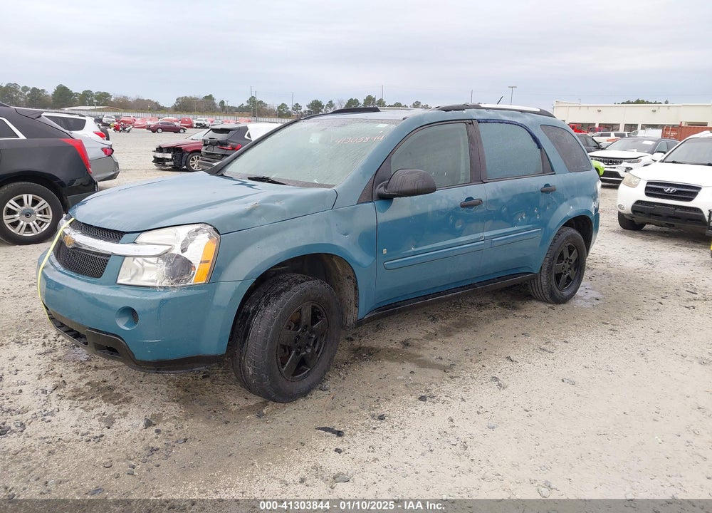 2008 CHEVROLET EQUINOX LS VIN: 2CNDL13F786034031