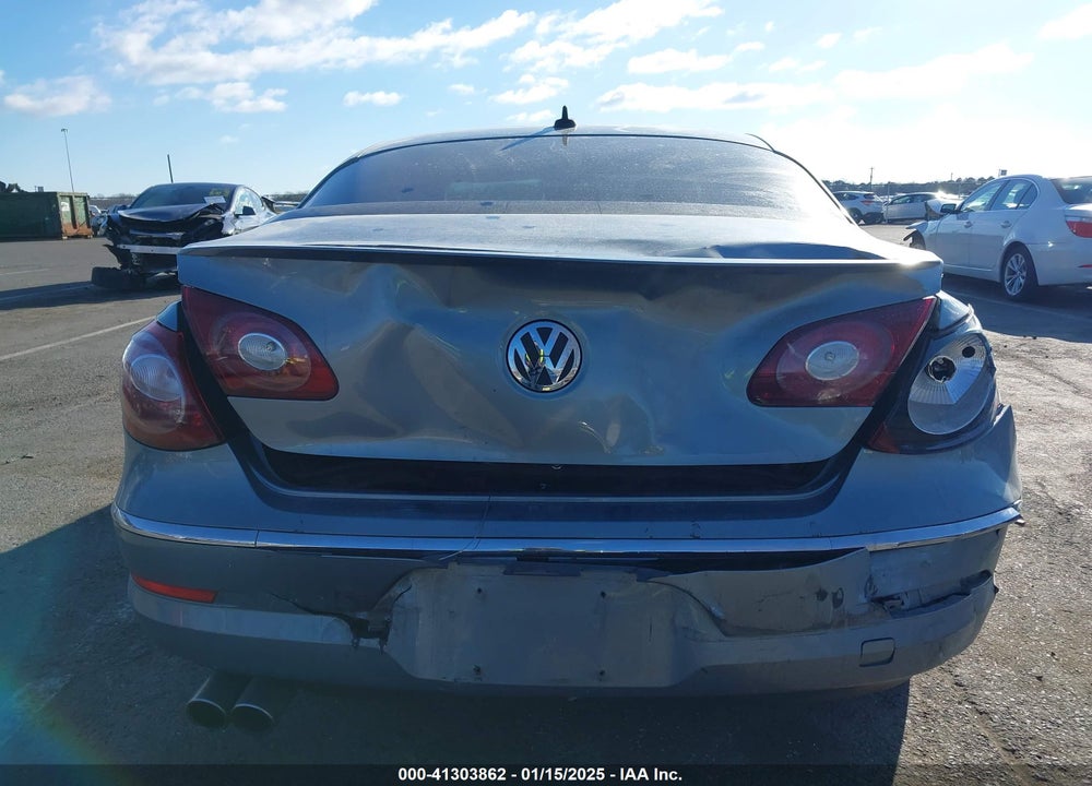 2010 VOLKSWAGEN CC VIN: WVWNL7AN5AE524300
