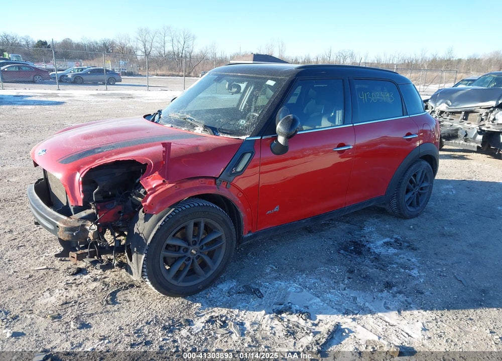 2013 MINI COUNTRYMAN COOPER S VIN: WMWZC5C50DWM16200