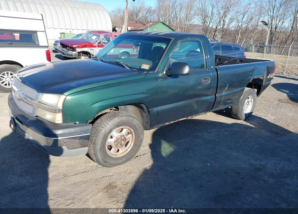 2003 CHEVROLET SILVERADO 1500 WORK TRUCK VIN: 1GCEK14X23Z105202