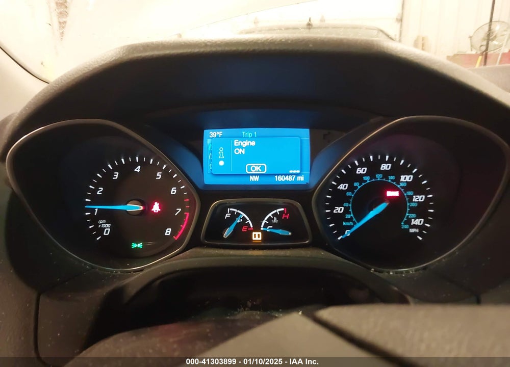 2014 FORD FOCUS VIN: 1FADP3K28EL154982