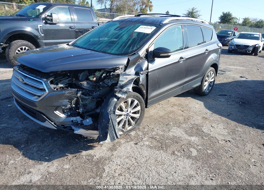 2018 FORD ESCAPE TITANIUM VIN: 1FMCU0J90JUB40683