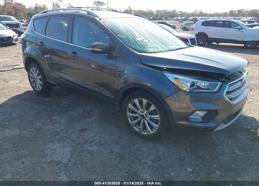 2018 FORD ESCAPE TITANIUM VIN: 1FMCU0J90JUB40683