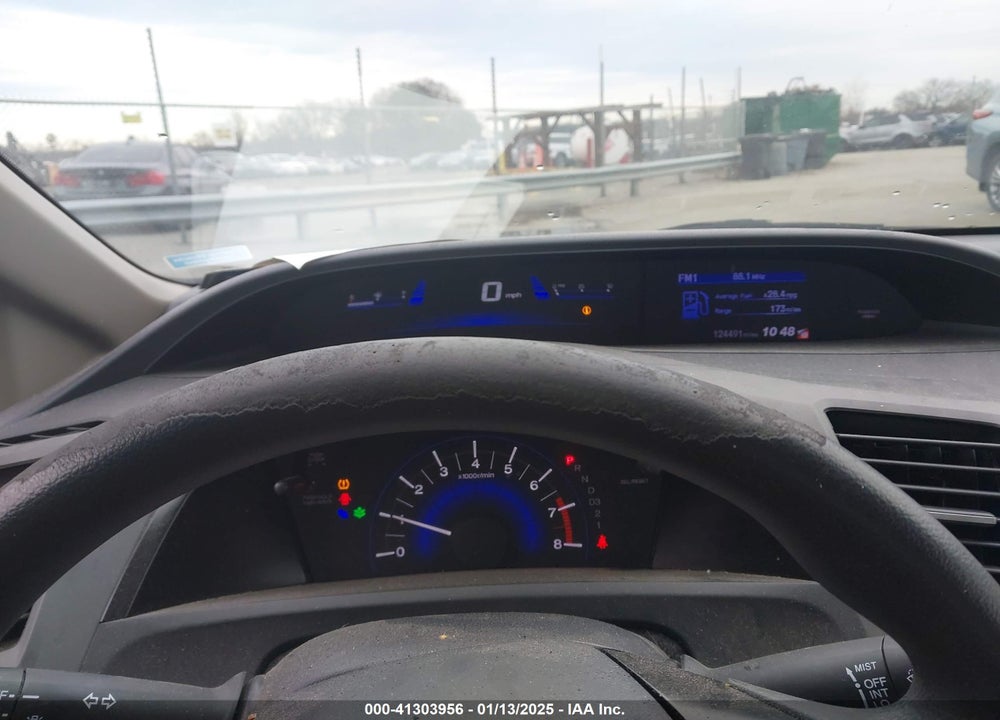 2012 HONDA CIVIC SDN LX VIN: 2HGFB2F57CH536318
