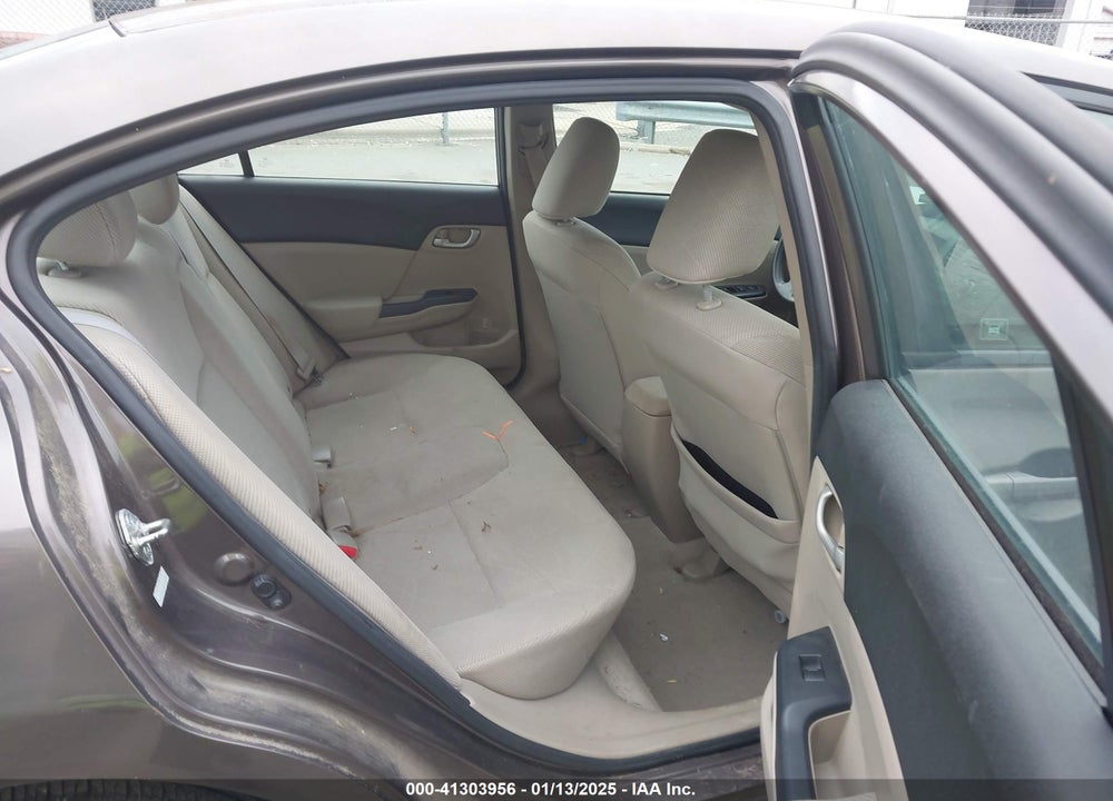 2012 HONDA CIVIC SDN LX VIN: 2HGFB2F57CH536318