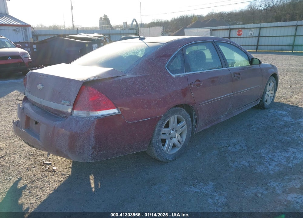 2011 CHEVROLET IMPALA LT VIN: 2G1WG5EK9B1311567