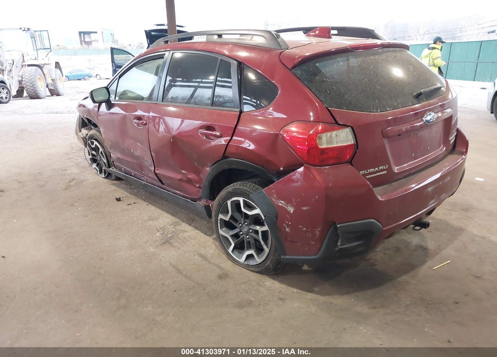 2017 SUBARU CROSSTREK 2.0I LIMITED VIN: JF2GPAKCXHH245491