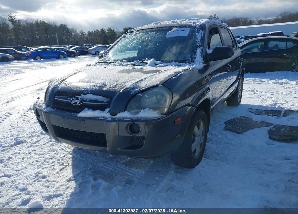 2008 HYUNDAI TUCSON GLS VIN: KM8JM12B38U710426