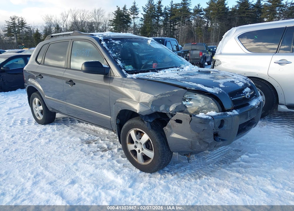 2008 HYUNDAI TUCSON GLS VIN: KM8JM12B38U710426