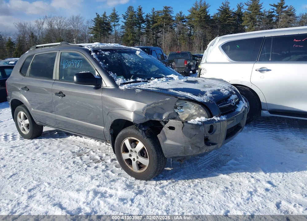 2008 HYUNDAI TUCSON GLS VIN: KM8JM12B38U710426