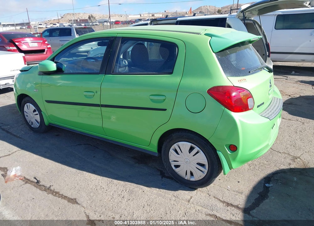 2014 MITSUBISHI MIRAGE ES VIN: ML32A4HJ2EH018022