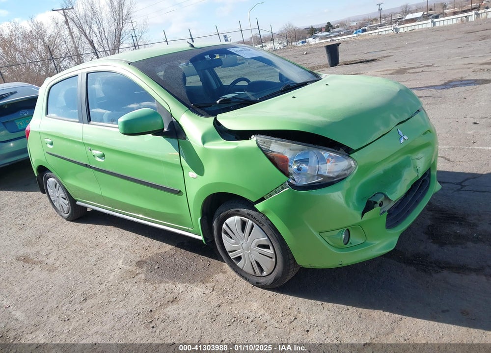 2014 MITSUBISHI MIRAGE ES VIN: ML32A4HJ2EH018022
