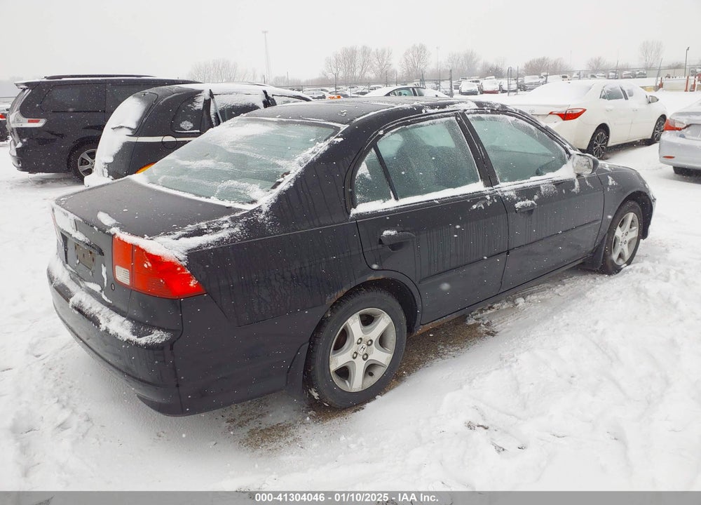 2005 HONDA CIVIC EX VIN: 2HGES267X5H508321