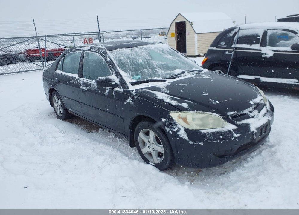 2005 HONDA CIVIC EX VIN: 2HGES267X5H508321