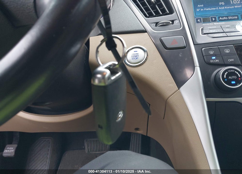 2013 HYUNDAI SONATA HYBRID LIMITED VIN: KMHEC4A44DA080534