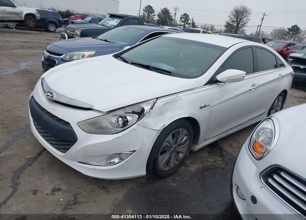 2013 HYUNDAI SONATA HYBRID LIMITED VIN: KMHEC4A44DA080534
