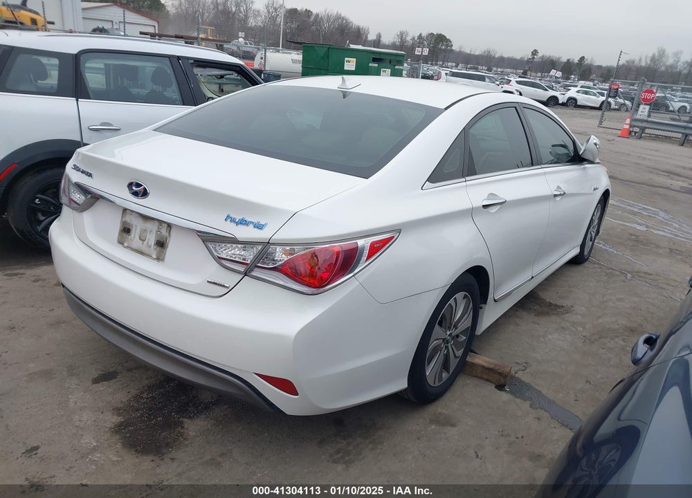 2013 HYUNDAI SONATA HYBRID LIMITED VIN: KMHEC4A44DA080534
