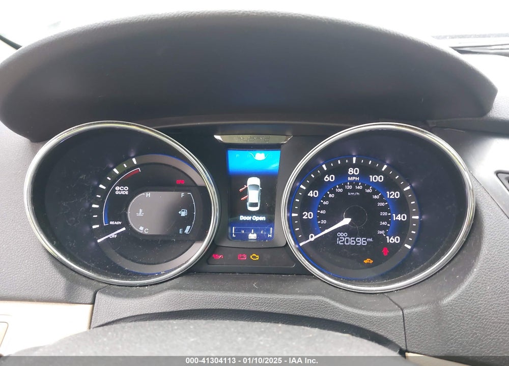 2013 HYUNDAI SONATA HYBRID LIMITED VIN: KMHEC4A44DA080534