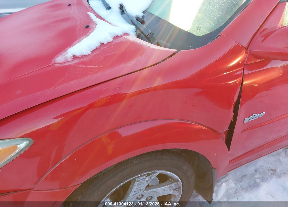 2005 PONTIAC VIBE VIN: 5Y2SM63815Z405191