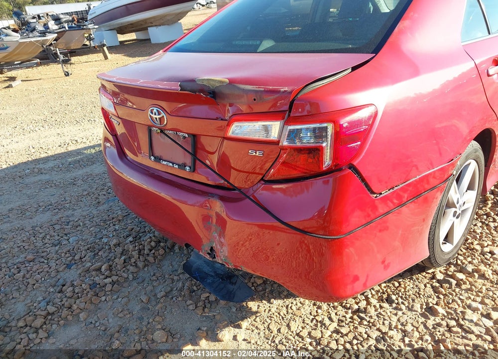 2012 TOYOTA CAMRY SE VIN: 4T1BF1FK7CU611948