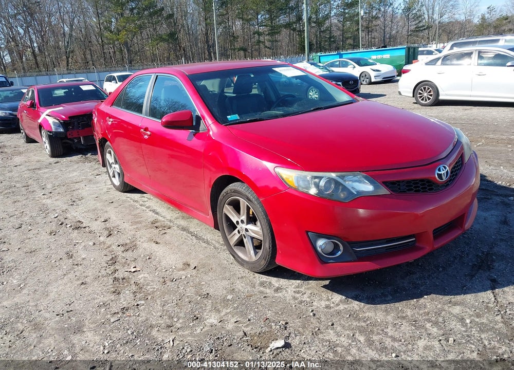 2012 TOYOTA CAMRY SE VIN: 4T1BF1FK7CU611948