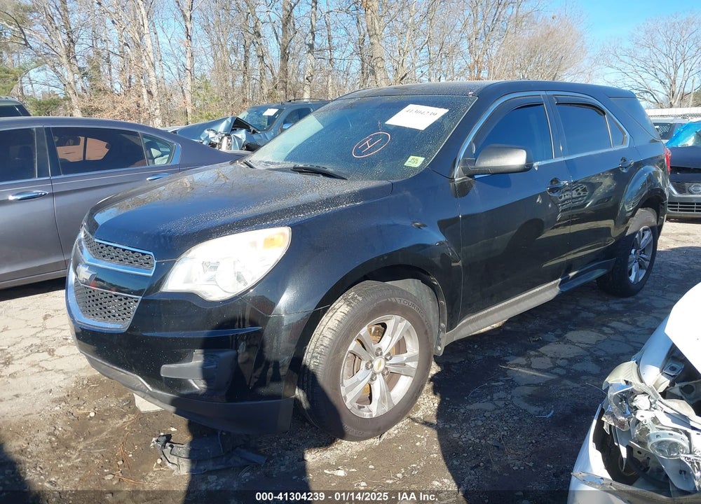 2011 CHEVROLET EQUINOX LS VIN: 2CNALBEC2B6299104