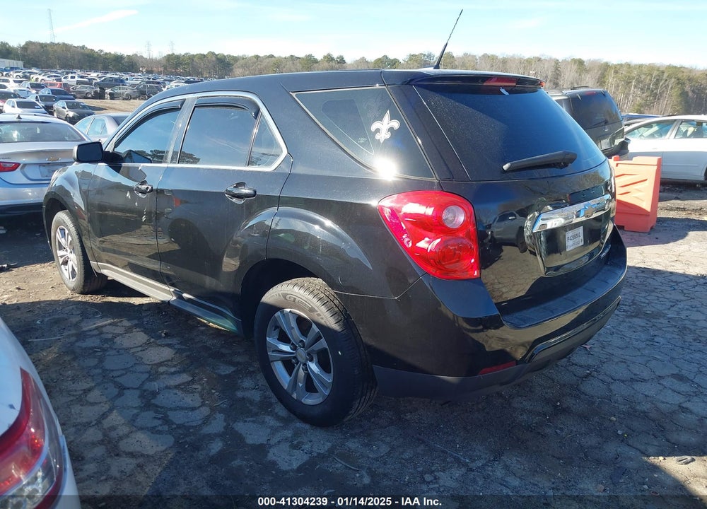 2011 CHEVROLET EQUINOX LS VIN: 2CNALBEC2B6299104