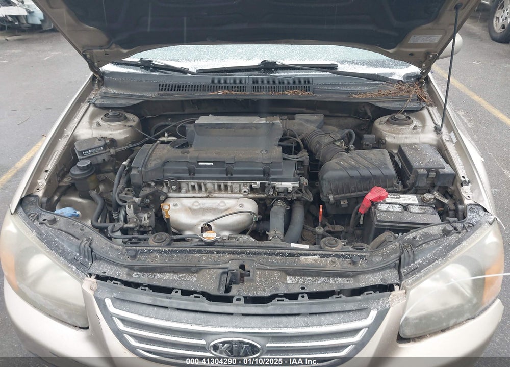 2009 KIA SPECTRA EX VIN: KNAFE221195617725