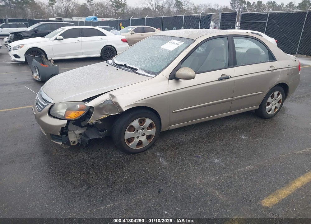 2009 KIA SPECTRA EX VIN: KNAFE221195617725