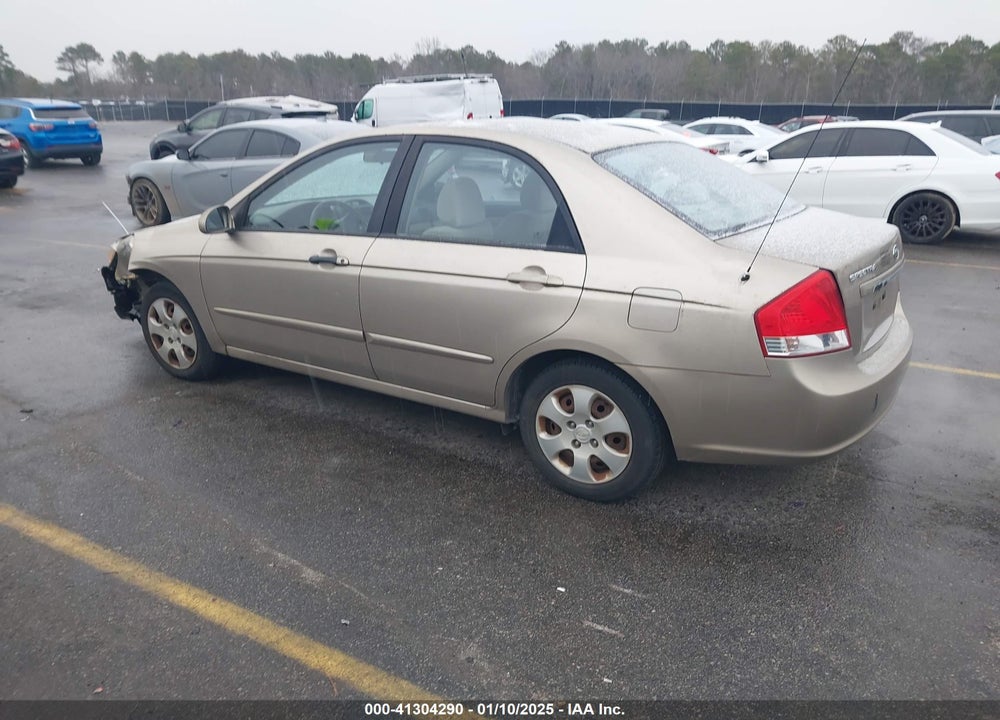 2009 KIA SPECTRA EX VIN: KNAFE221195617725