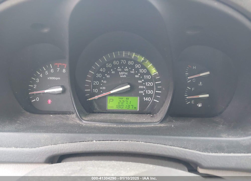 2009 KIA SPECTRA EX VIN: KNAFE221195617725