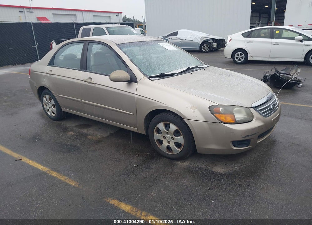 2009 KIA SPECTRA EX VIN: KNAFE221195617725