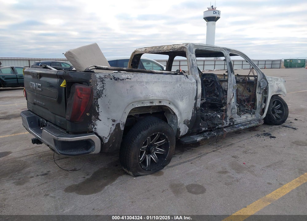 2019 GMC SIERRA 1500 SLT VIN: 3GTU9DED6KG233793