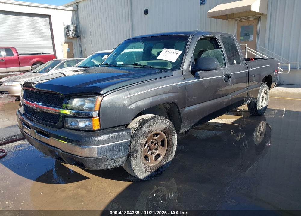 2004 CHEVROLET SILVERADO 1500 WORK TRUCK VIN: 2GCEK19T741408296