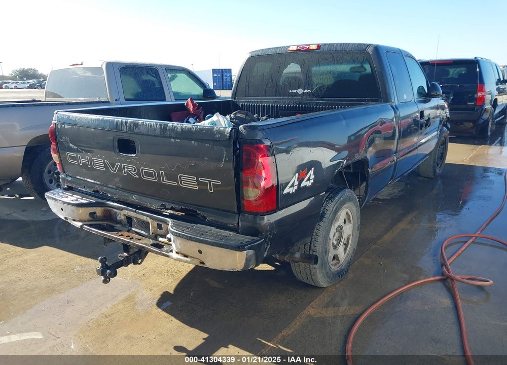 2004 CHEVROLET SILVERADO 1500 WORK TRUCK VIN: 2GCEK19T741408296